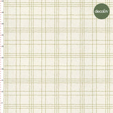 Plaid Elegance Patterned Digital Printed Fabric